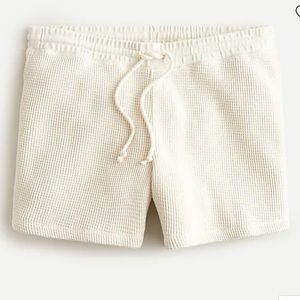 J. Crew Waffle Short in Cream size small Donating soon so offers welcome